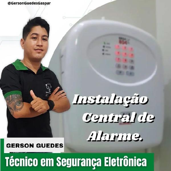 Segurança Eletrônica *Técnico Gerson Guedes*. Câmara,