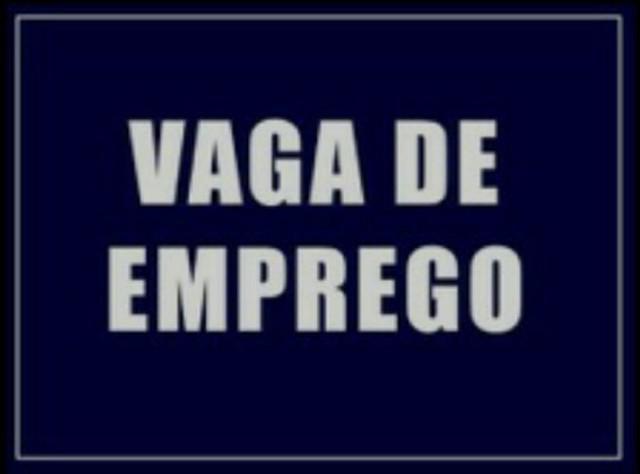 Vaga de emprego - chapeiro