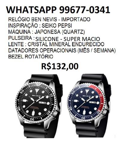 estilo é tudo__relógio inspiração seiko pepsi__top