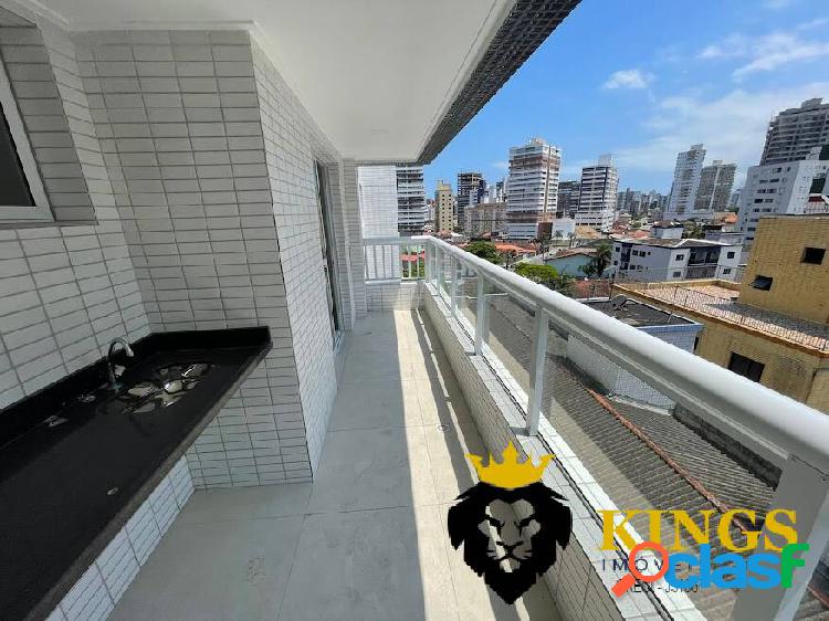 Lindo apartamento de 1 dormitorio, predio novo com lazer na Guilhermina