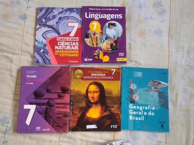 Livros didáticos 7 ano fundamental