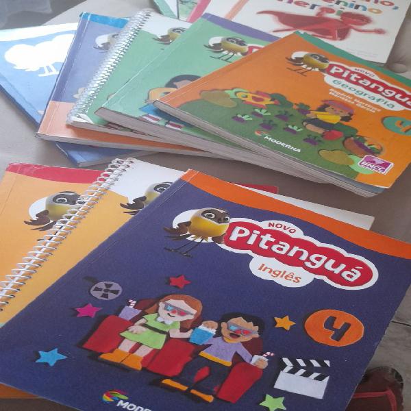 Livros quarto ano Coleção Pitanguá