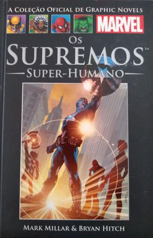 Ed. 28 Coleção Marvel Os Supremos Super-Humano. Graphic