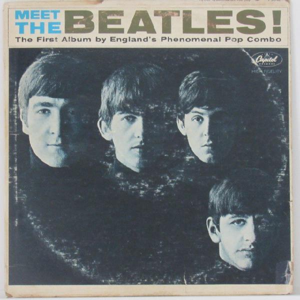 Lp - disco de vinil - beatles - meet the beatles