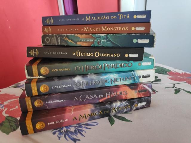 Livros Percy Jackson