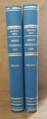 Livro jurídico direito processual civil, salvatore satta 2