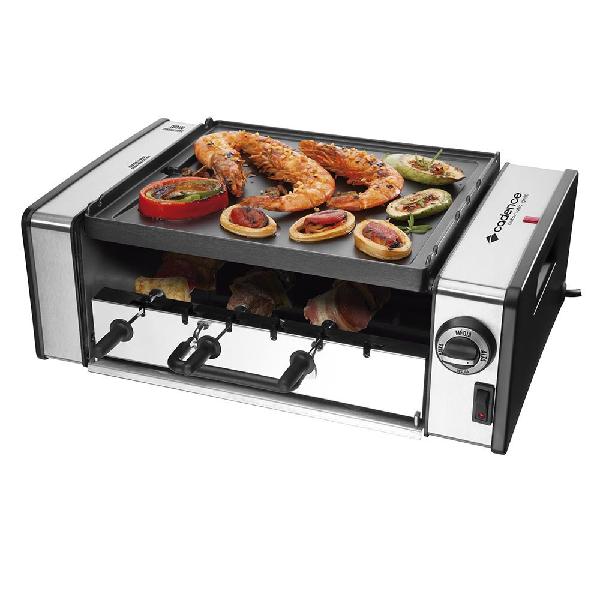 Churrasqueira elétrica cadence automatic grill inox 220v