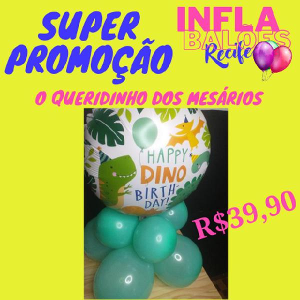 Balões de mesa personalizados