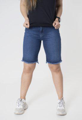 Bermuda jeans aero jeans ciclista azul