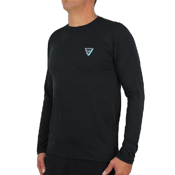 Camiseta de Lycra Vissla The Trip Black - Surf Alive