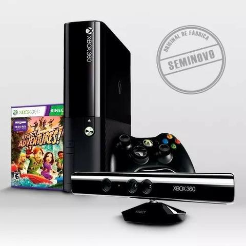 Vídeo game console xbox x box 360 original com kinect 2