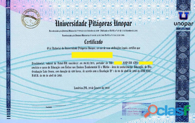 Comprar Diploma