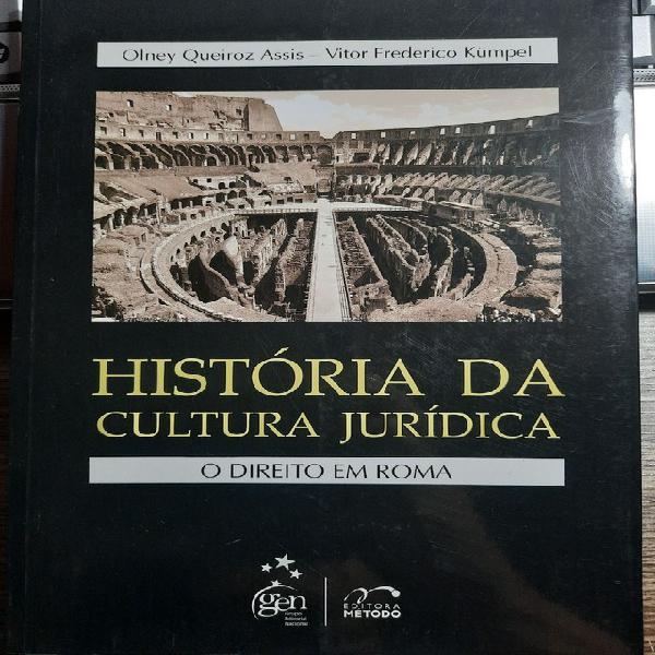 Livro História da Cultura Jurídica - O Direito em Roma