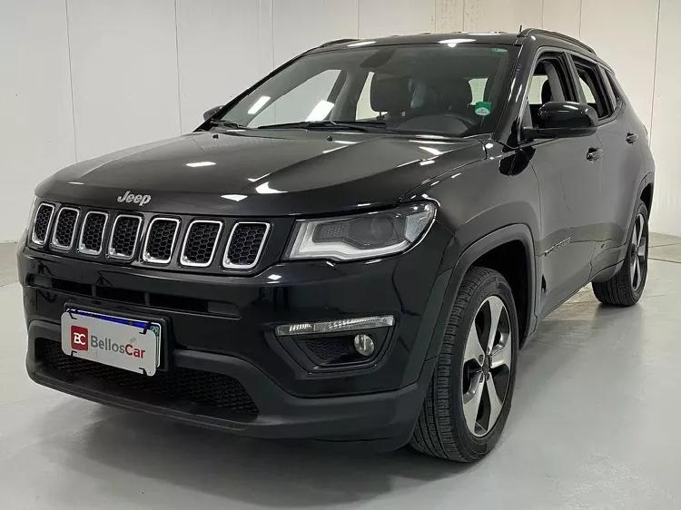 Jeep compass 2.0 longitude 2018 preto em curitiba/pr - 843