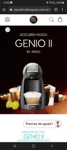 Cafeteira arno nescafé dolce gusto genio 2