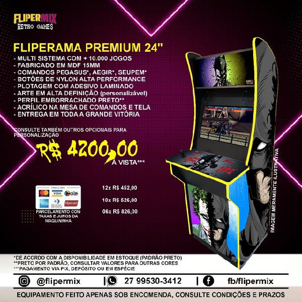 Arcade (fliperama) sob encomenda