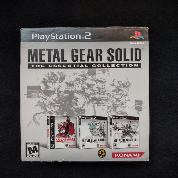 Metal gear solid the essential colection ps2 (original)