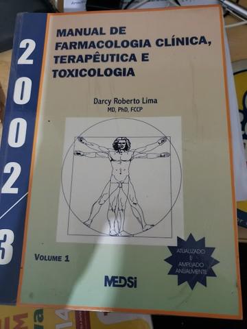 Manual de farmacologia clínica, terapêutica e toxicologia