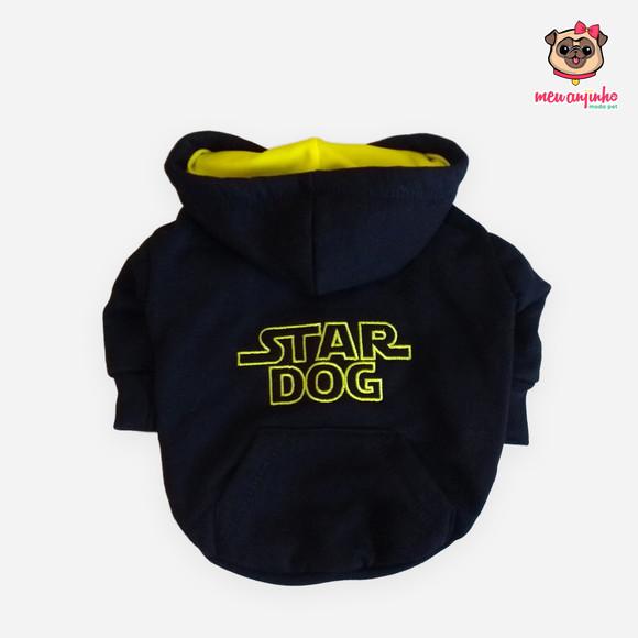 Moletom pet star dog - tam pp no elo7 | meu anjinho - moda