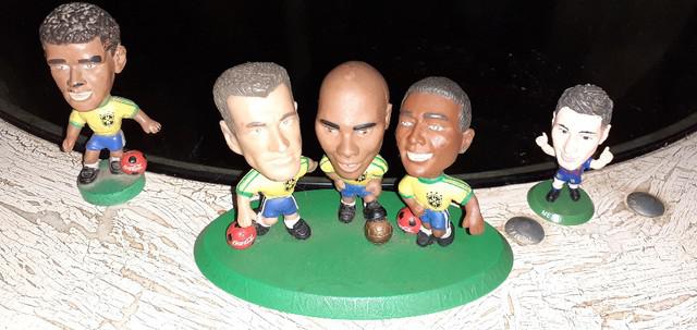 Trio mini craques seleção brasileira 1998 coca-cola + 2