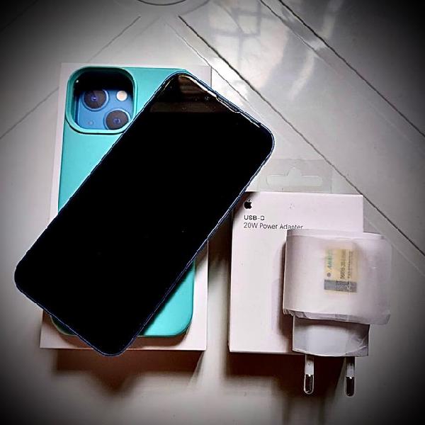 IPhone 13 mini + carregador 20w original