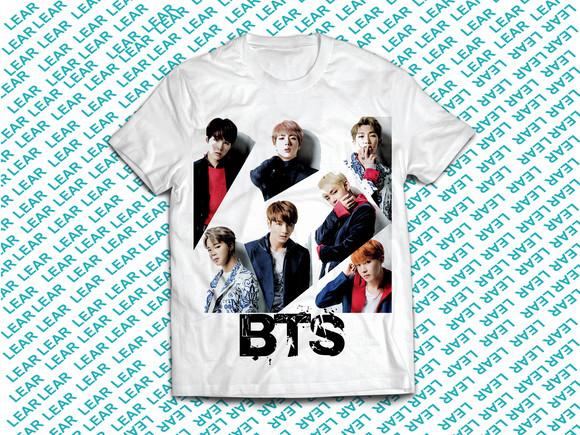 Camiseta bts #58 no elo7 | presentes personalizados (ea63b9)