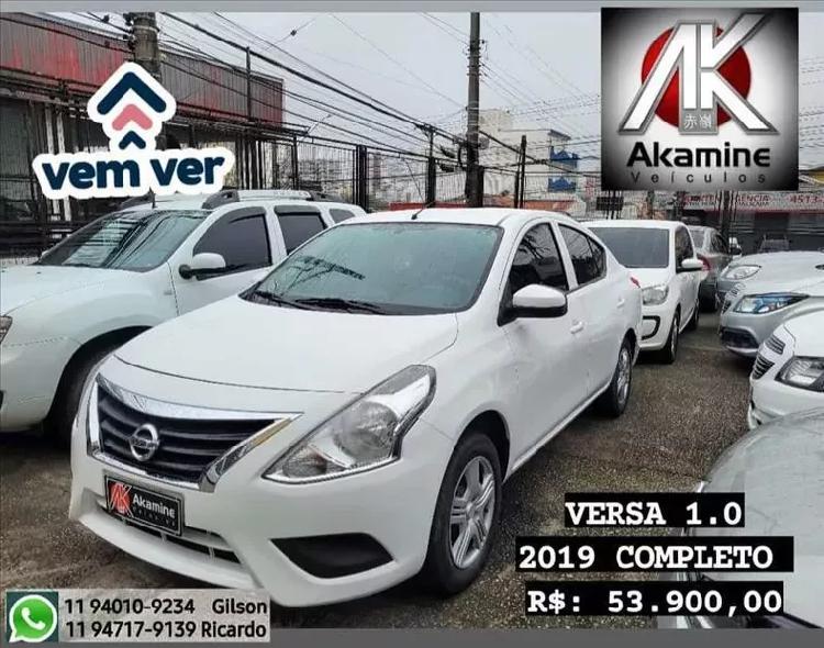 Nissan Versa 1.0 12V 2019 Branco em Mauá/SP - 111