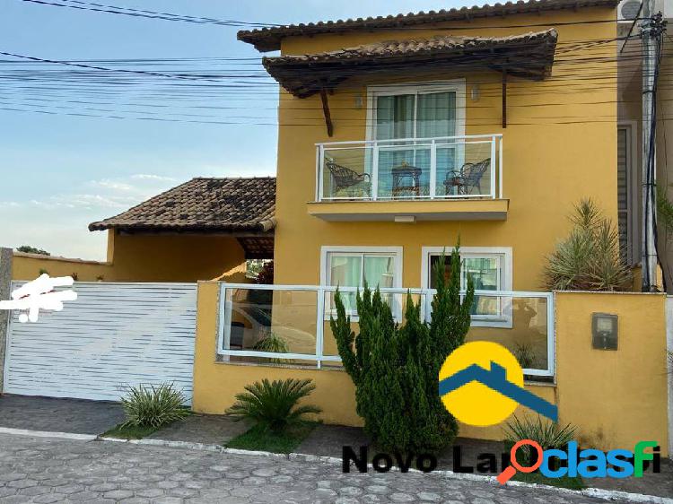 Casa duplex- condomínio 2quartos (1 varanda) churrasqueira 166m² itaboraí