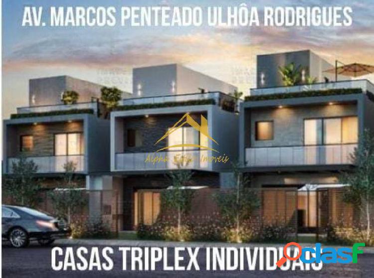 Casas individuais triplex agosto de 2024