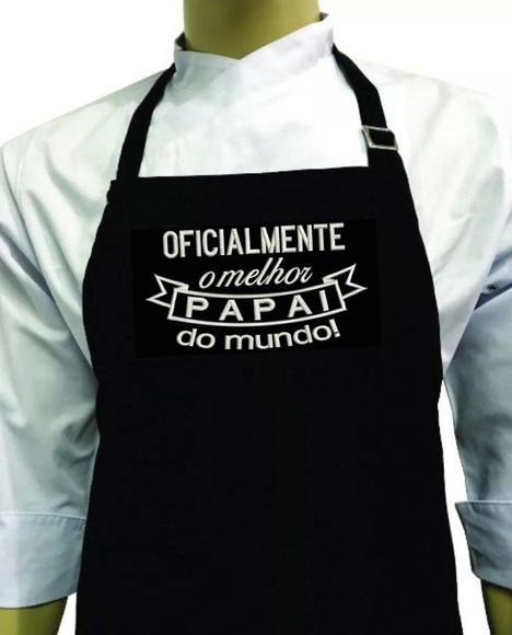 Avental Dia dos Pais MasterChef logo Bordados personalizado