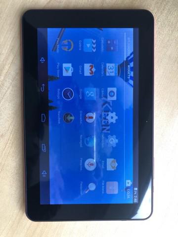 Tablet keen 9 polegadas 8gb wifi rosa novo.