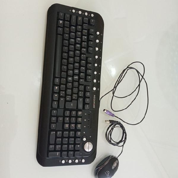 Teclado e mouse