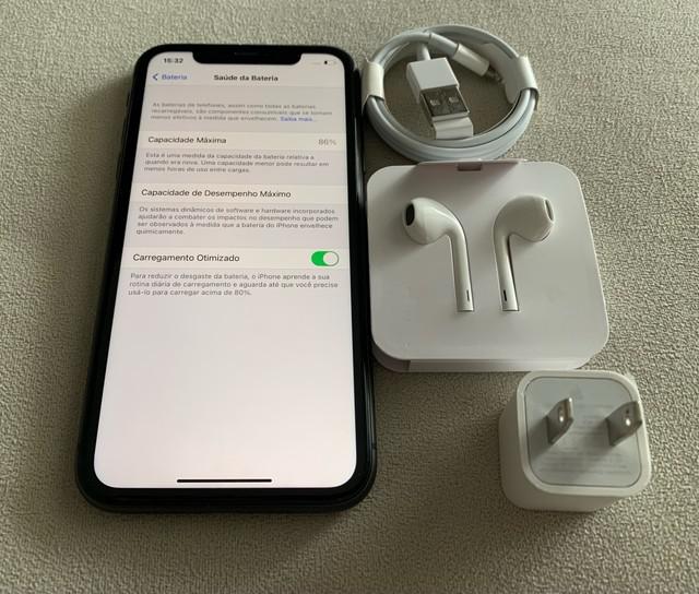 Iphone 11 64gb completo aceito cartão de crédito