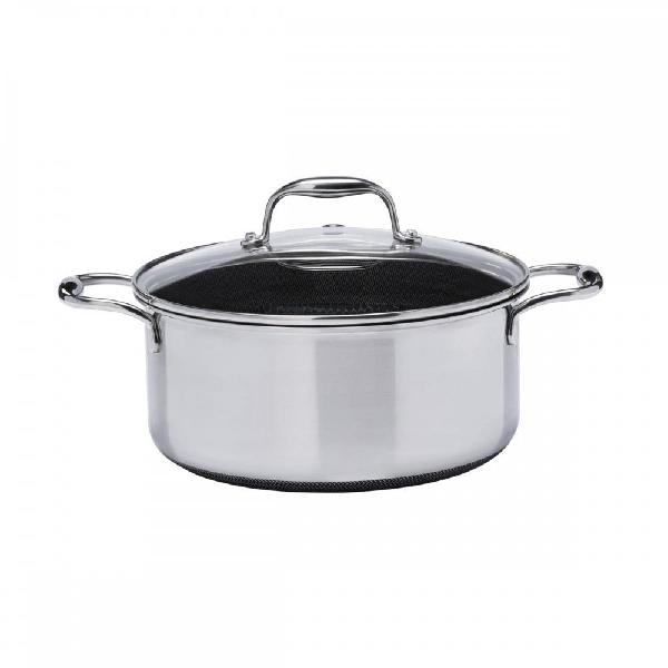 Caçarola em aço inox cookingpro 4,7 litros hive oxford