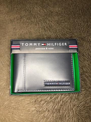 Carteira de couro da Tommy Hilfiger 100% Original trazida