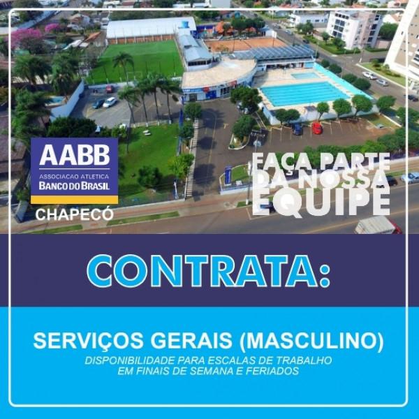 Serviços gerais (masculino)