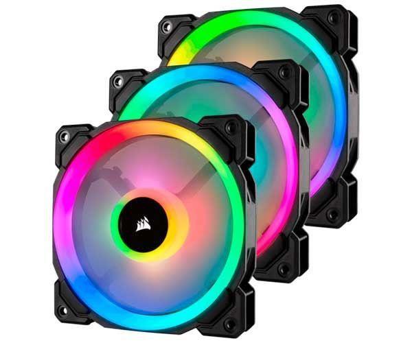 Kit Ventoinhas Corsair LL120 RGB 3x120mm, CO-9050072-WW