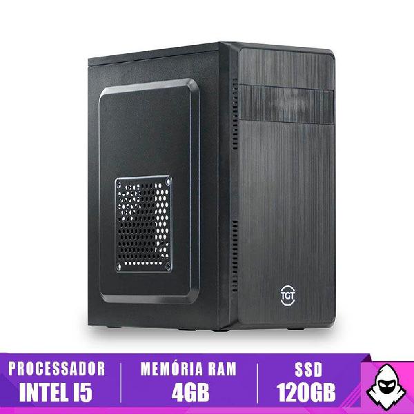 Pc computador intel i5, ssd 120gb, 4gb memoria ram