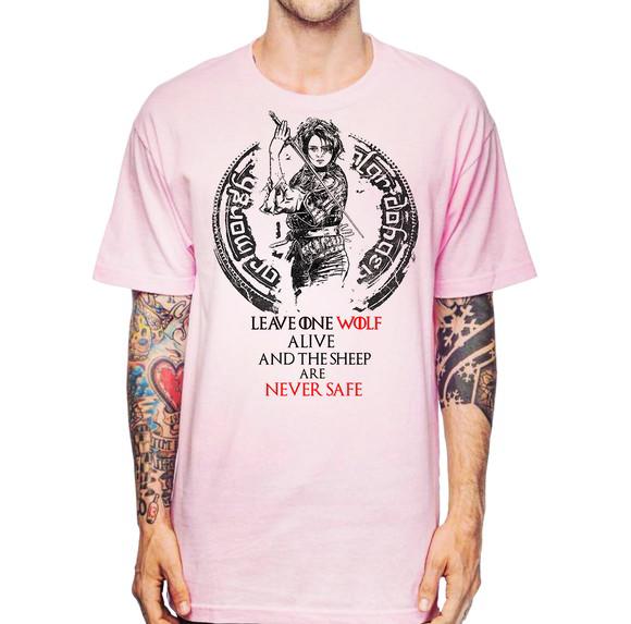 Camiseta Masculina Leave one wolf alive and the sheep - Got