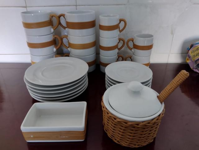 Conjunto de café e chá