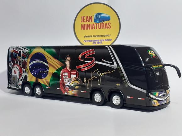 nibus em Miniatura de Brinquedo Ayrton Senna no Elo7 |