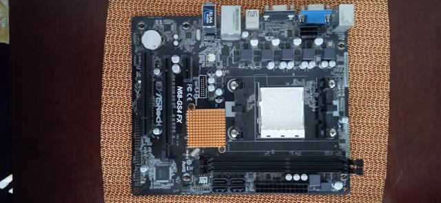 Kit amd placa mãe, processador e memória