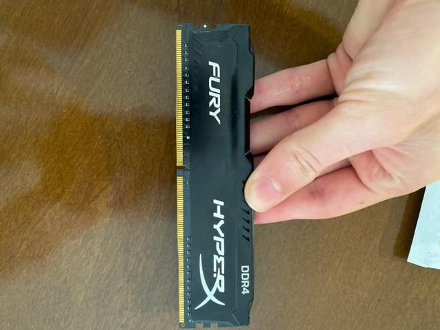 Memória ram hyperx 4gb 2400mhz estado ótimo