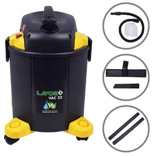 Aspirador de pó e água vac 22l 1400w lavor 127v