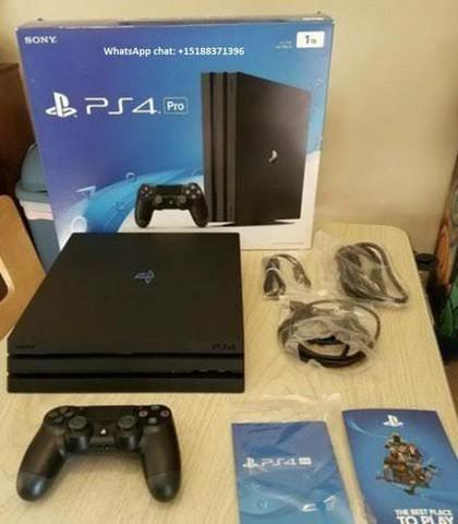 playstation 4 pro 1tb (usado, na caixa) + 2 jogos