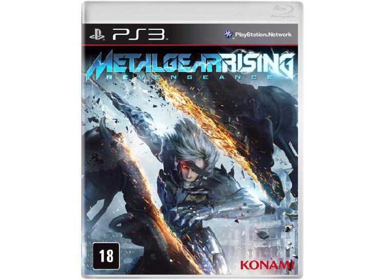 Jogo Metal Gear Rising: Revengeance PlayStation 3 Konami em