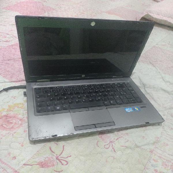 Notebook HP i5, SSD 480GB, 8GB memoria