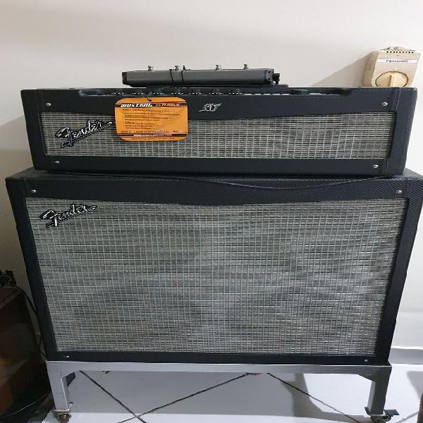 Amplificador + caixa de som FENDER