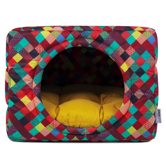 Cama de cachorro e gato toca iglu premium - m - 37 no elo7 |