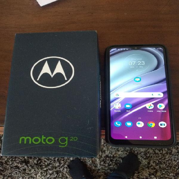 Moto g20 128 zerado